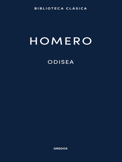 Title details for Odisea by Homero - Available